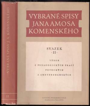 Jan Amos Komenský: KOMPLET 5X Vybrané spisy Jana Amose Komenského