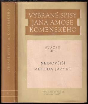 Jan Amos Komenský: KOMPLET 5X Vybrané spisy Jana Amose Komenského