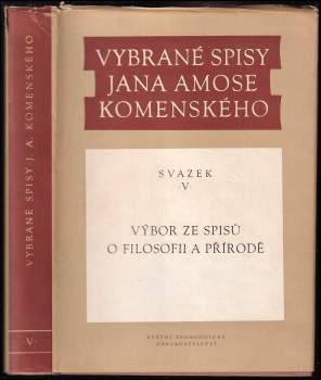 Jan Amos Komenský: KOMPLET 5X Vybrané spisy Jana Amose Komenského