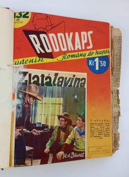 Robert Ames Bennet: Zlatá lavina - Rodokaps 132 (28)  - ročník III.