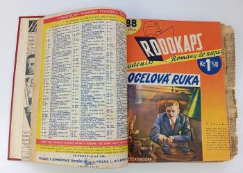 Robert Ames Bennet: Zlatá lavina - Rodokaps 132 (28)  - ročník III.