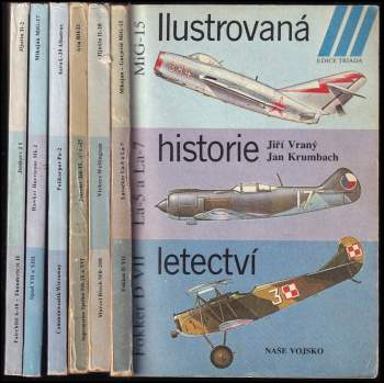 KOMPLET 6X Ilustrovaná historie letectví