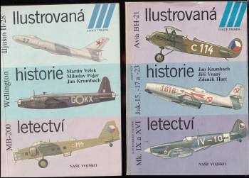 Josef Novotný: KOMPLET 6X Ilustrovaná historie letectví