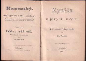 Walter Scott: KOMPLET 6X Pohádky moravské + Poslední vůle + Křižák 1+2 + Kytička z jarých květů + Obrázky ze přírody + Valašský sirotek, čili, Ovoce dobrých naučení