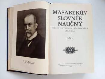 KOMPLET 7X Masarykův slovník naučný díly 1-7