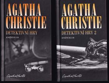 KOMPLET Agatha Christie 2X Detektivní hry + Detektivní hry