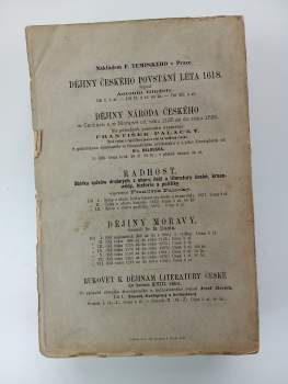 Antonín Gindely: KOMPLET Antonín Gindely: Dějiny českého povstání léta 1618 I. - IV. díl