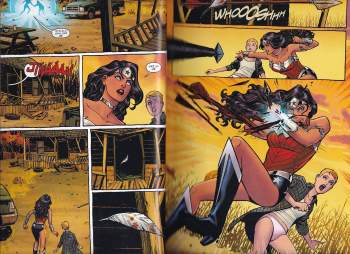 Brian Azzarello: KOMPLET Brian Azzarello Wonder Woman 1 - 4 Krev + Odvaha + Vůle + Válka