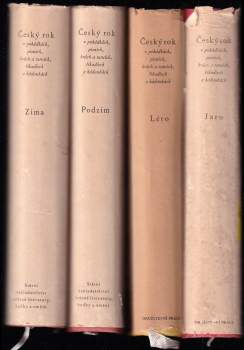 KOMPLET Český rok v pohádkách, písních, hrách a tancích, říkadlech a hádankách: Jaro + Léto + Podzim + Zima