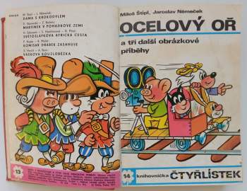 Ljuba Štíplová: Muž přes palubu a čtyři další obrázkové příběhy - Čtyřlístek 23