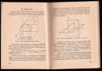 Miroslav Menšík: KOMPLET Deskriptivní geometrie I. + II. díl