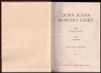 Jean Pierre Félicien Mallefille: Dona Juana memoiry lásky