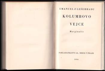 Emanuel Lešehrad: Básnické životy