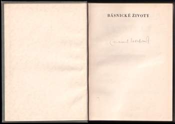 Emanuel Lešehrad: Básnické životy