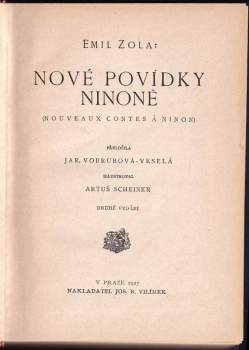 Émile Zola: Povídky Ninoně
