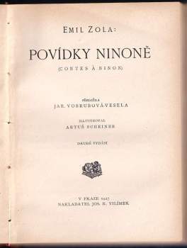 Émile Zola: Povídky Ninoně