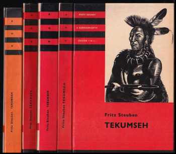 Fritz Steuben: KOMPLET Fritz Steuben Tekumseh 1. - 4. DÍL - první díl z roku 1971