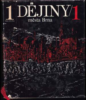 KOMPLET Geografie, cestopisy a místopis 2X Dějiny města Brna 1+2