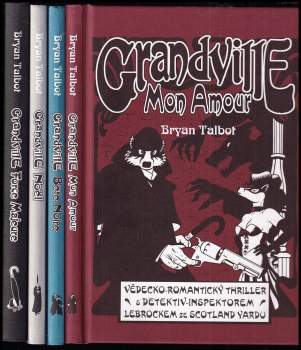 KOMPLET Grandville 2.-5. díl Grandville mon amour + Grandville bête noire + Grandville noël + Grandville force majeure