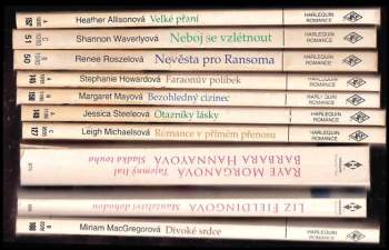 Leigh Michaels: KOMPLET Harlekýnky 10X Manželství dohodou + Velké přání + Neboj se vzlétnout + Nevěsta pro Ransoma + Faraonův polibek + Bezohledný cizinec + Otazníky lásky + Romance v přímém přenosu + Tajemný Ital, Sladká touha + Divoké srdce