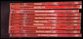 Barbara McMahon: KOMPLET Harlekýnky 10X Navždy tvůj + Milionářova sekretářka + Zapomenutá svatba + Nevěsta k pohledání + Láska a bouře + Kapitulace + Nevěsta na tři roky + Rodinný podnik + Na křídlech lásky + Pomsta