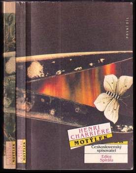 Henri Charrière: KOMPLET Henri Charrière Motýlek 1.+2.