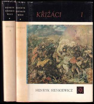 KOMPLET Henryk Sienkiewicz 2X Křižáci I - II