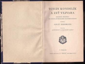 Ignát Herrmann: Otec Kondelík a ženich Vejvara