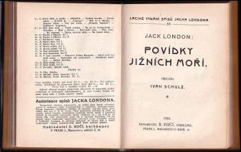 Jack London: KOMPLET Jack London 7X Bůh jeho otců + Lidský proud a jiné povídky + Hříšná žena. Znaménko + Mexikán + Povídky jižních moří + Láska k životu a jiné povídky + Pěstitel žaludů - V JEDNOM SVAZKU