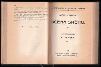 Jack London: Dcera sněhu
