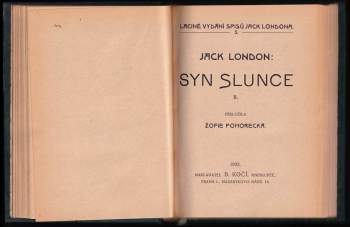 Jack London: Dům pýchy