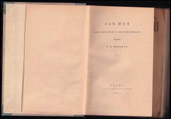 Karel Čapek: KOMPLET Jan Hus + Hovory s T.G. Masarykem
