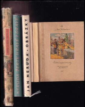 KOMPLET Jan Neruda 5X Romance štědrovečerní + Žerty hravé i dravé + Letní vzpomínky + Obrázky + Za národ a lidstvo celé