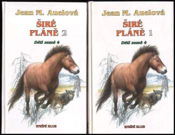 Jean Marie Auel: KOMPLET Jean Marie Auel 6X Děti země Klan velkého medvěda 1+2 + Údolí plavých koní 1+2 + O lovců mamutů 1+2
