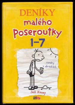 KOMPLET Jeff Kinney 7X Deník malého poseroutky