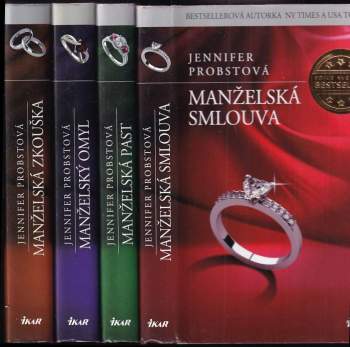 Jennifer Probst: KOMPLET Jennifer Probst - Manželství s miliardářem 4X Manželská smlouva + Manželská past + Manželský omyl + Manželská zkouška