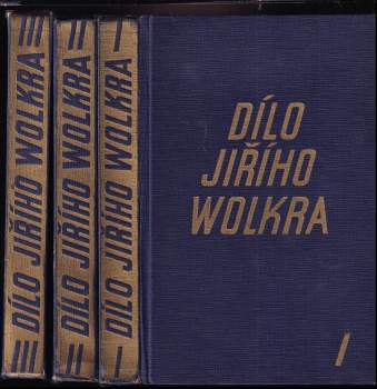Jiří Wolker: Dílo Jiřího Wolkra