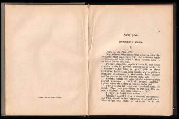 Josef Svátek: Praha a Řím