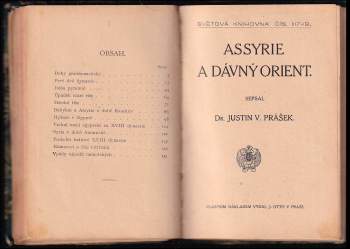 Justin Václav Prášek: Egypt za slavných dob faraonův