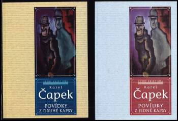 KOMPLET Karel Čapek 2X Povídky z jedné kapsy + Povídky z druhé kapsy