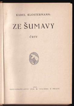 Karel Klostermann: Šumavské povídky