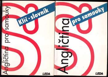 KOMPLET Ludmila Kollmannová 2X Angličtina pro samouky + Angličtina pro samouky klíč