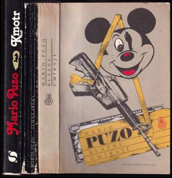 KOMPLET Mario Puzo 3X Kmotr + Temná aréna + Blázni umírají