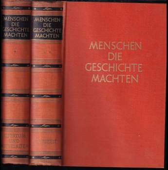 KOMPLET  Menschen die Geschichte machten 1+2