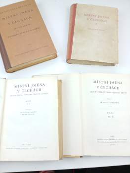 Antonín Profous: Místní jména v Čechách