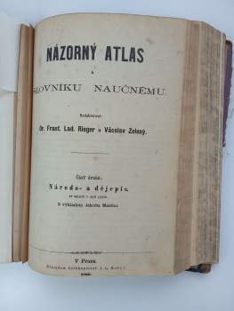 Jakub Malý: KOMPLET  Názorný atlas k slovníku naučnému I. + II.