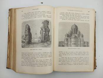 Josef Lacina: KOMPLET Obecná kronika, čili, Vypravování o národech vzdělaných od dob nejstarších až po naše časy  I. díl Starý věk + II/1 + II/2 Středověk