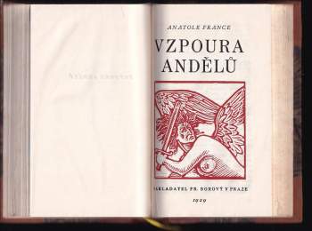 Anatole France: KOMPLET Ostrov tučňáků + Vzpoura andělů
