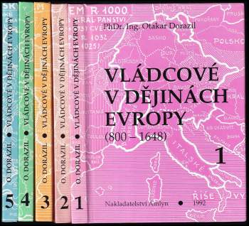 Otakar Dorazil: Vládcové v dějinách Evropy (800-1648)