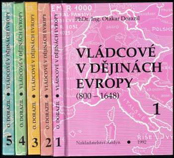 Otakar Dorazil: Vládcové v dějinách Evropy (800-1648)